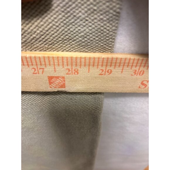 Orvis XXL Beige Pullover Quarter-Zip Sweater With Textured Fabric - Picture 10 of 13